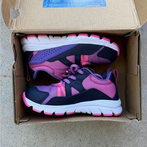 NWT Toddler Stride Rite Pink & Purple Sneaker Size 10.5 Extra-Wide